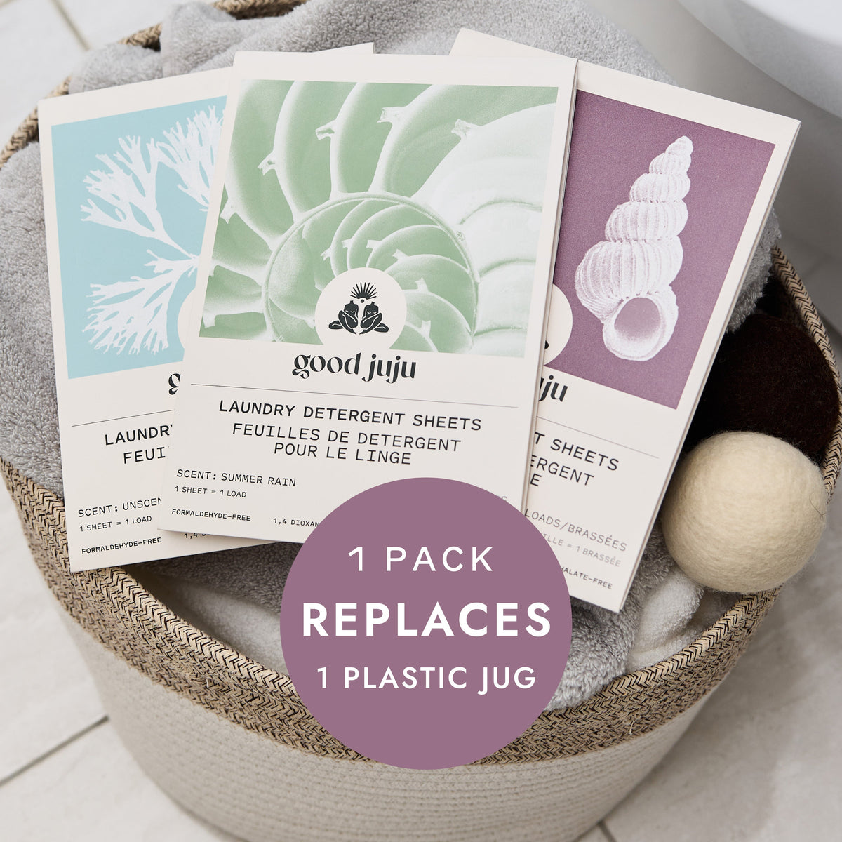 Home Essentials Laundry Detergent Sheets - Super-Concentrated for daily home and personal routines with cleaning laundry and paper products