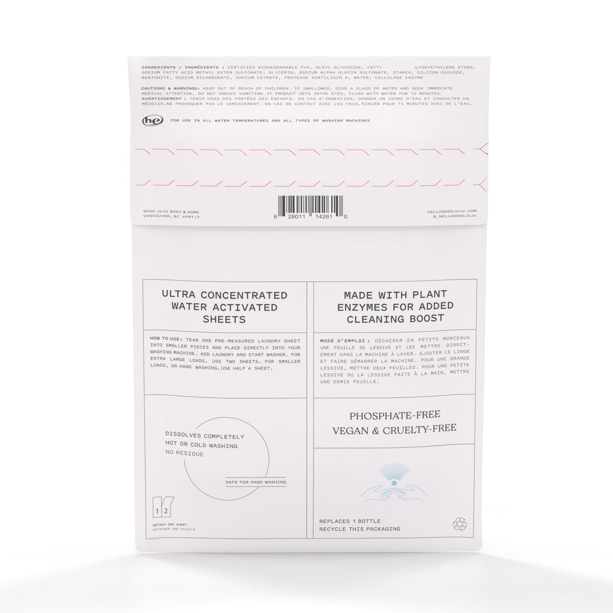 Home Essentials Laundry Detergent Sheets - Super-Concentrated for daily home and personal routines with cleaning laundry and paper products