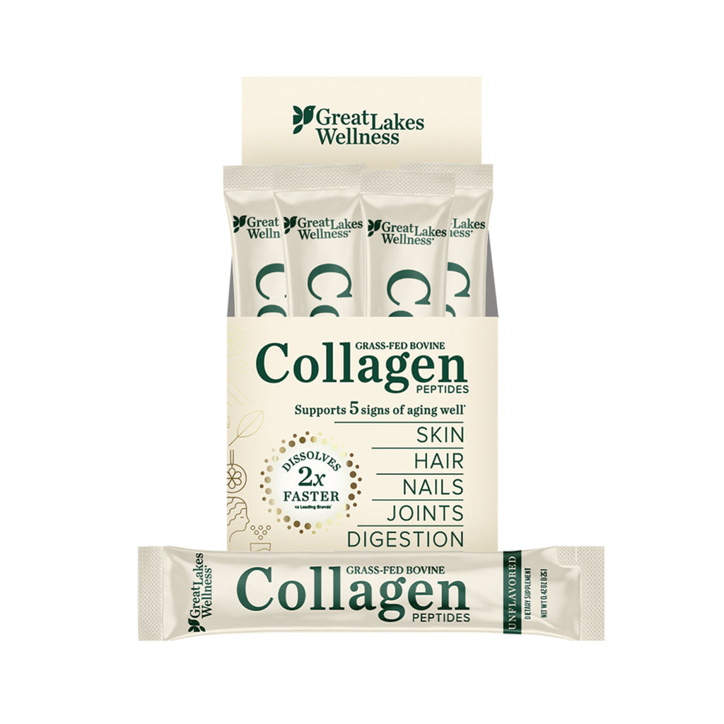 Bovine Collagen Peptides Dissolvable Powder Sticks