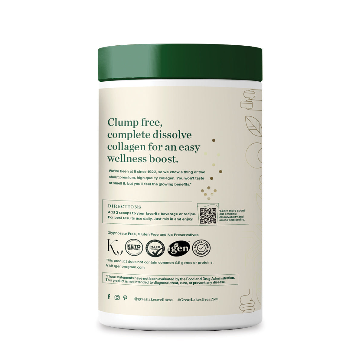 Daily Care Bovine Collagen Peptides Powder, Unflavored for daily home and personal routines with general everyday essentials