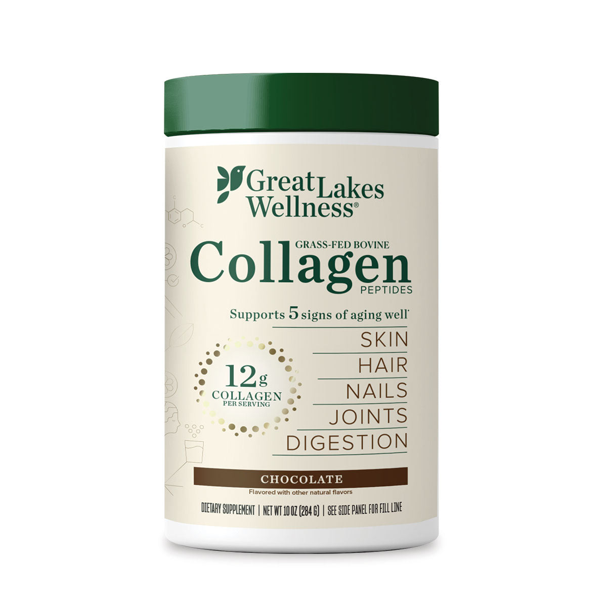Bovine Collagen Peptides Powder, Flavored