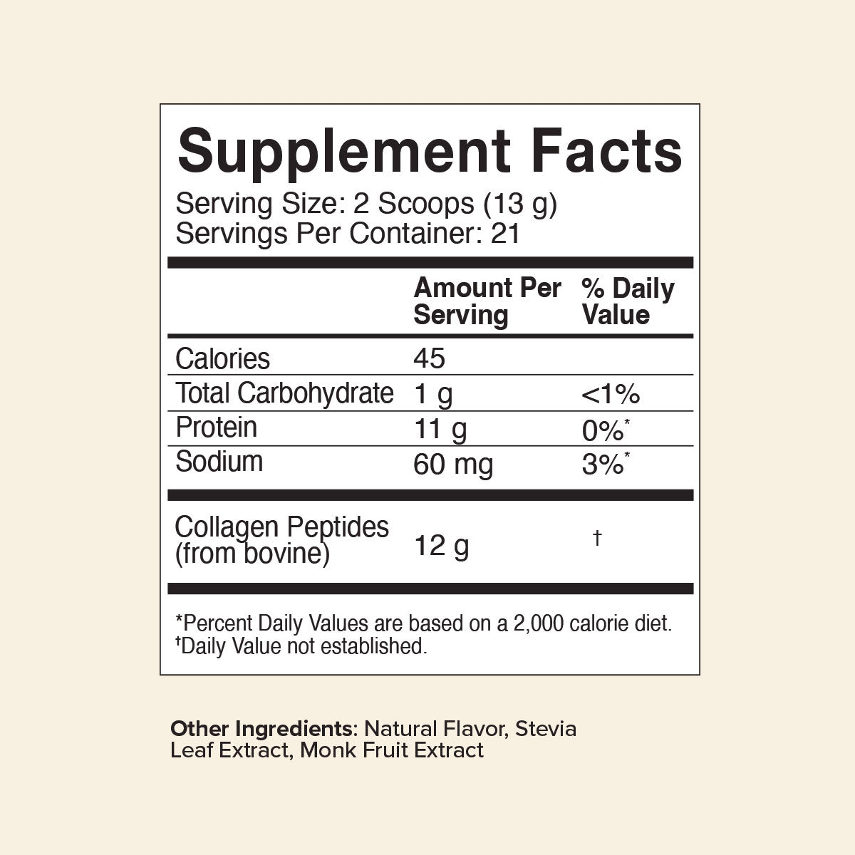 Everyday Home Bovine Collagen Peptides Powder, Flavored for daily home and personal routines with general everyday essentials