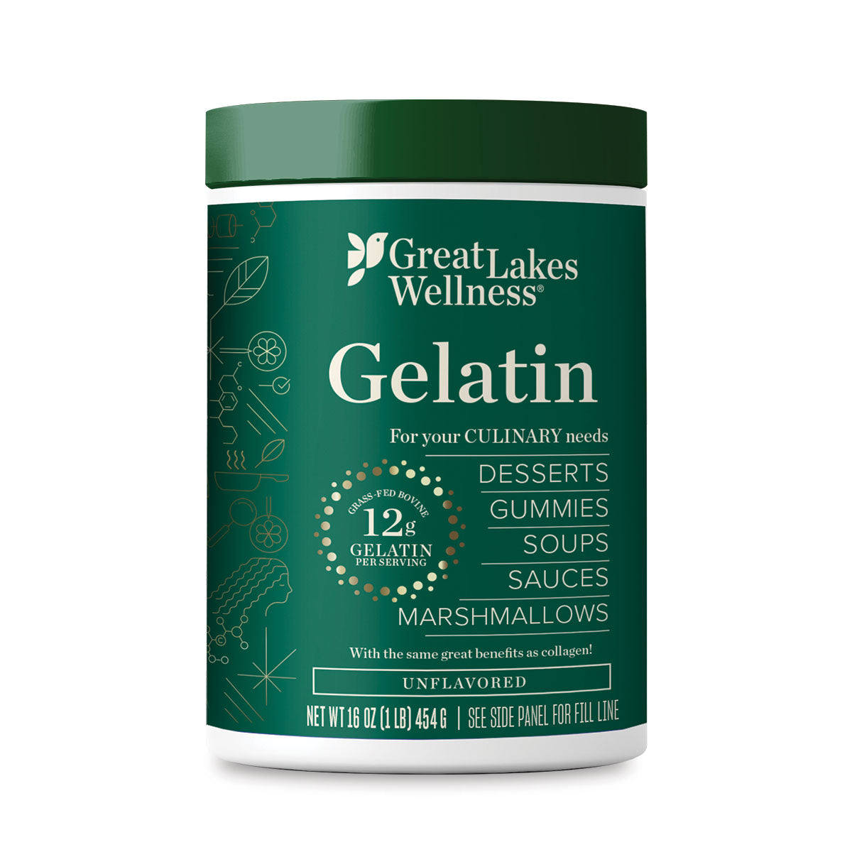 Beef Gelatin, Unflavored