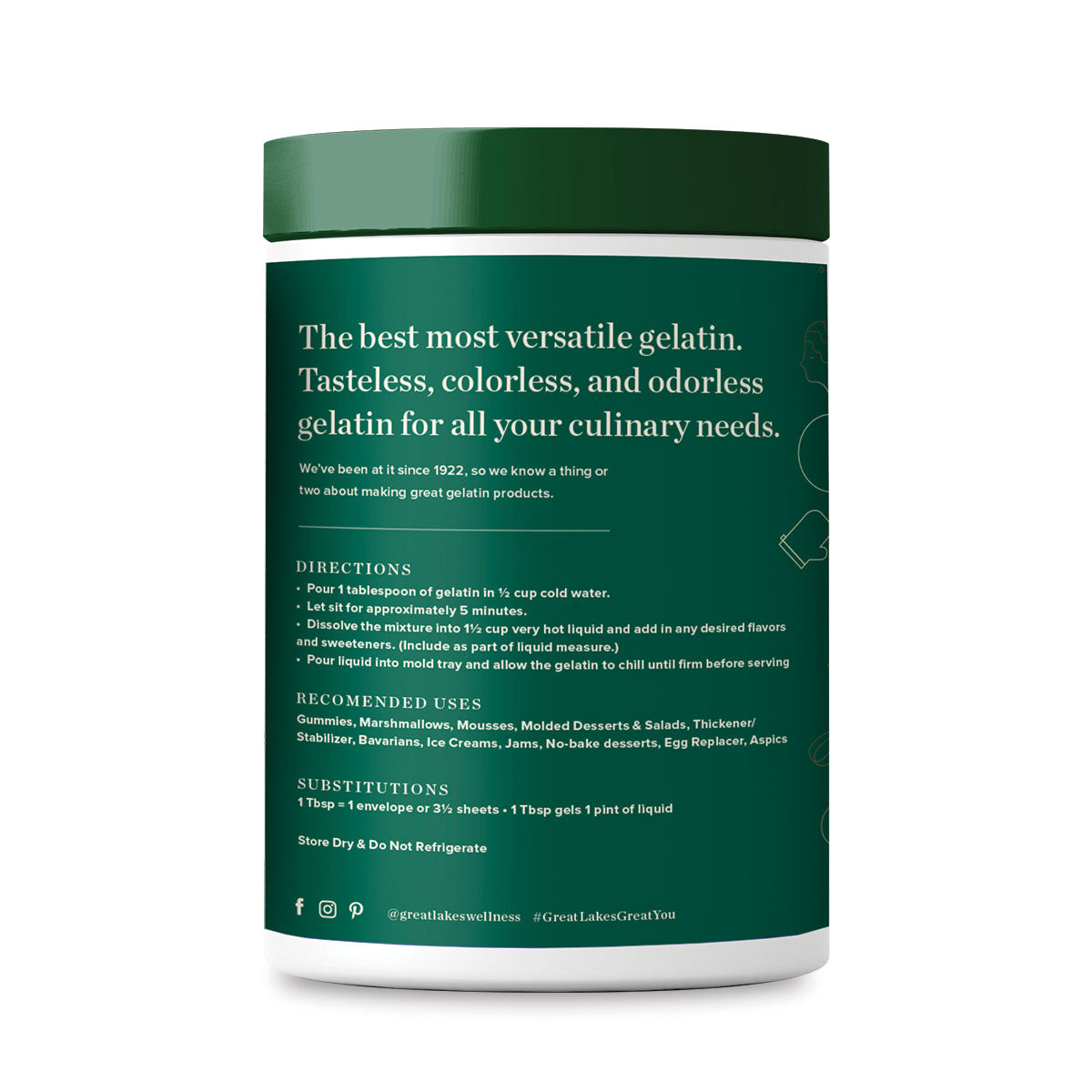 Daily Care Beef Gelatin, Unflavored for daily home and personal routines with general everyday essentials