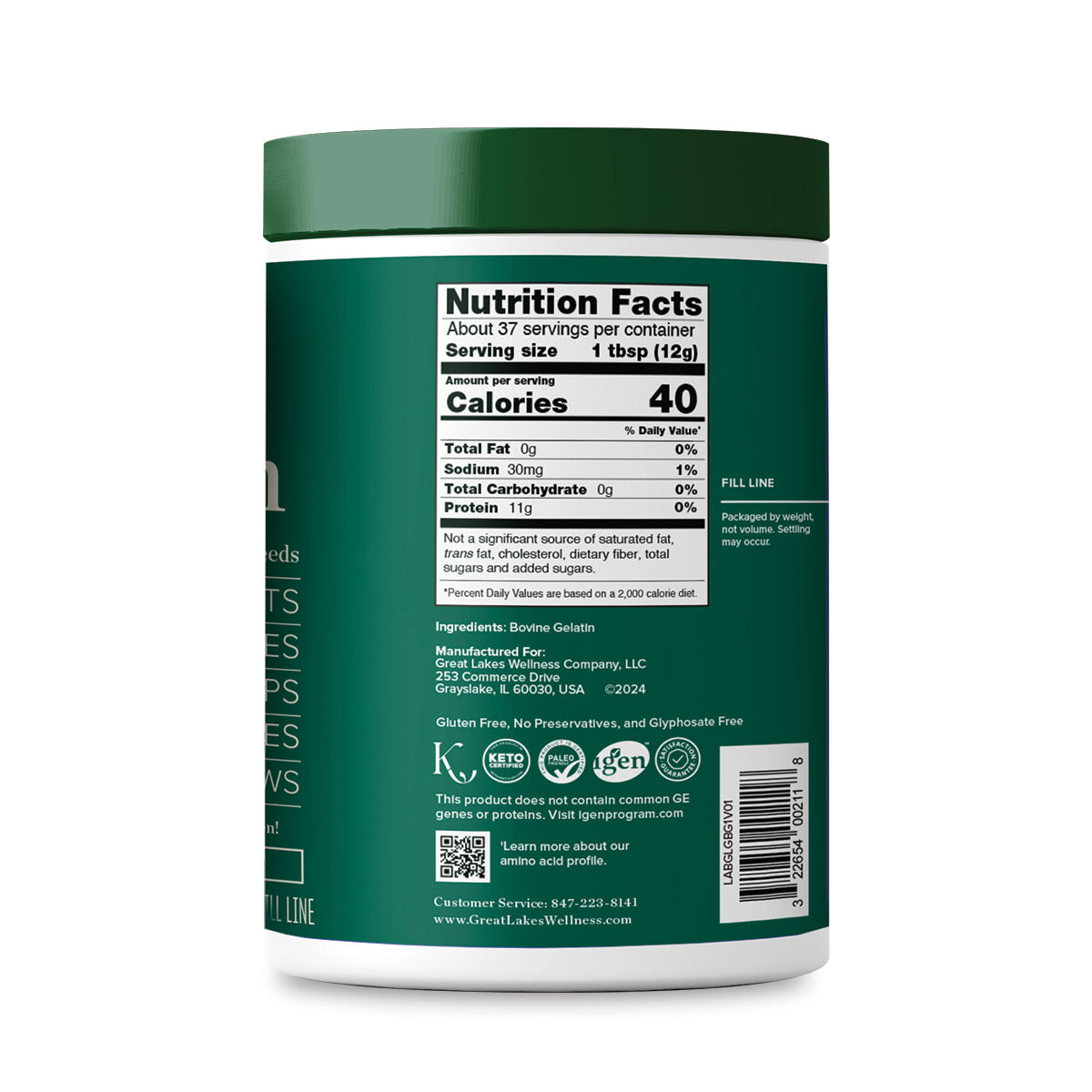 Daily Care Beef Gelatin, Unflavored for daily home and personal routines with general everyday essentials