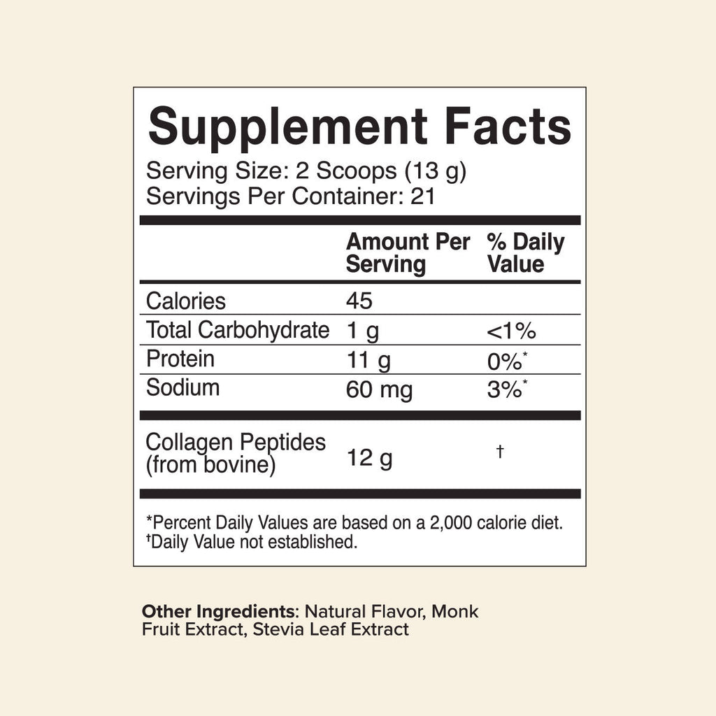 Everyday Home Bovine Collagen Peptides Powder, Flavored for daily home and personal routines with general everyday essentials