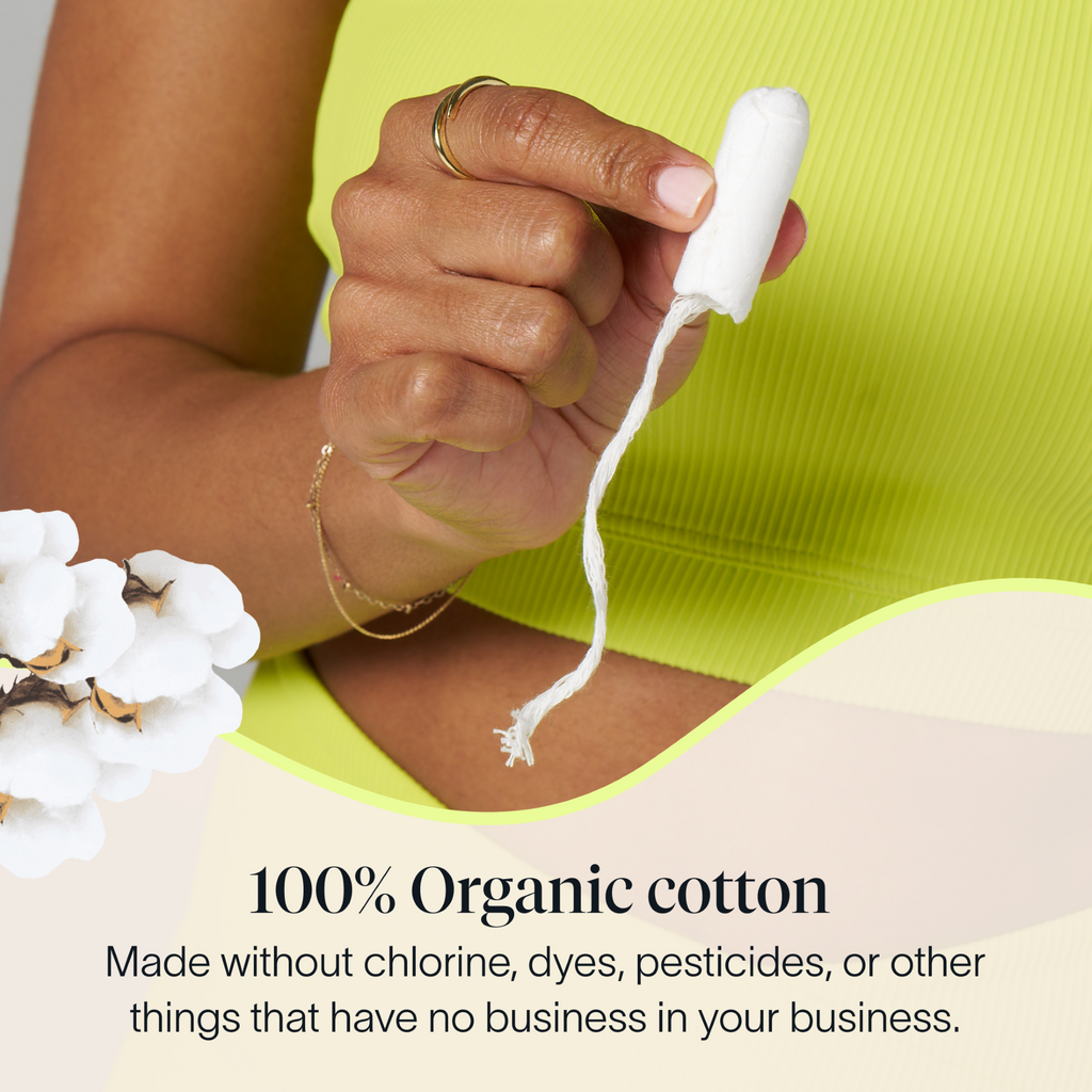 Home Essentials Applicator included Tampons - fully Organic Cotton for daily home and personal routines with pet care treats and accessories