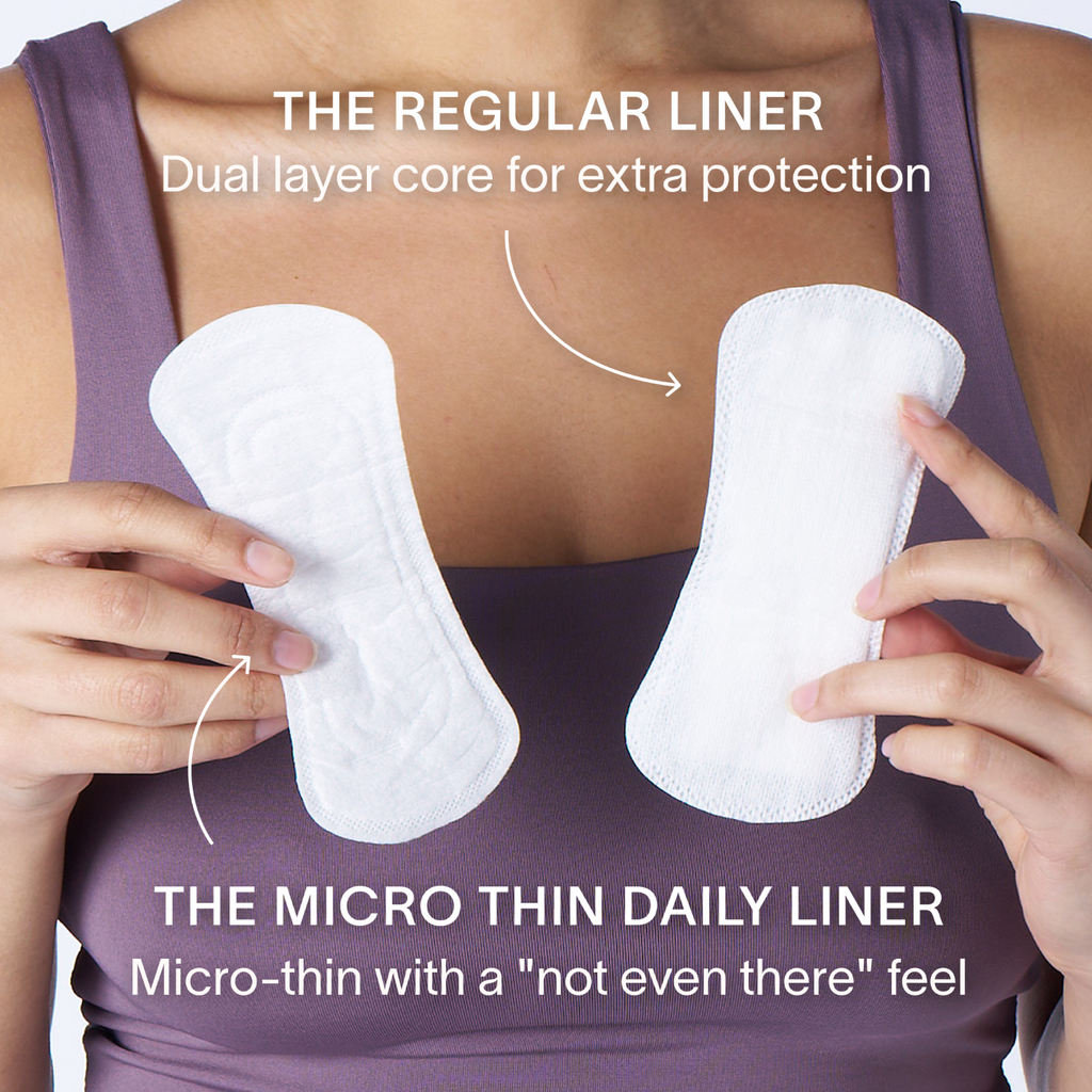 Daily Care Invisi-feel Daily Liner, Micro Thin for daily home and personal routines with bath body and hygiene