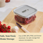 Everyday Home Glass Airtight Container, 1 qt for daily home and personal routines with cookware food storage and kitchen tools