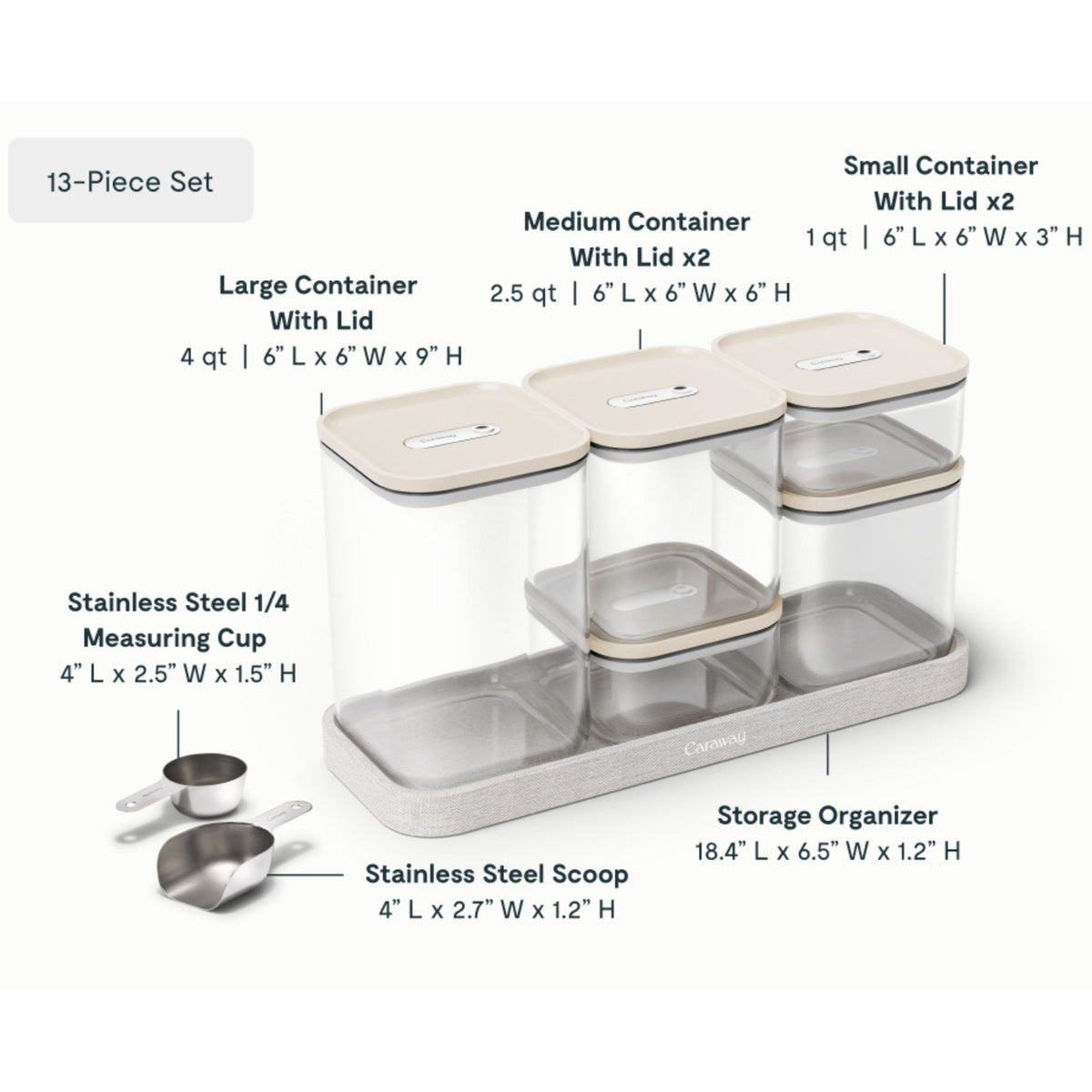 Routine Ready Glass Airtight Container Set for daily home and personal routines with cookware food storage and kitchen tools