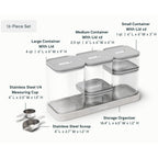 Routine Ready Glass Airtight Container Set for daily home and personal routines with cookware food storage and kitchen tools