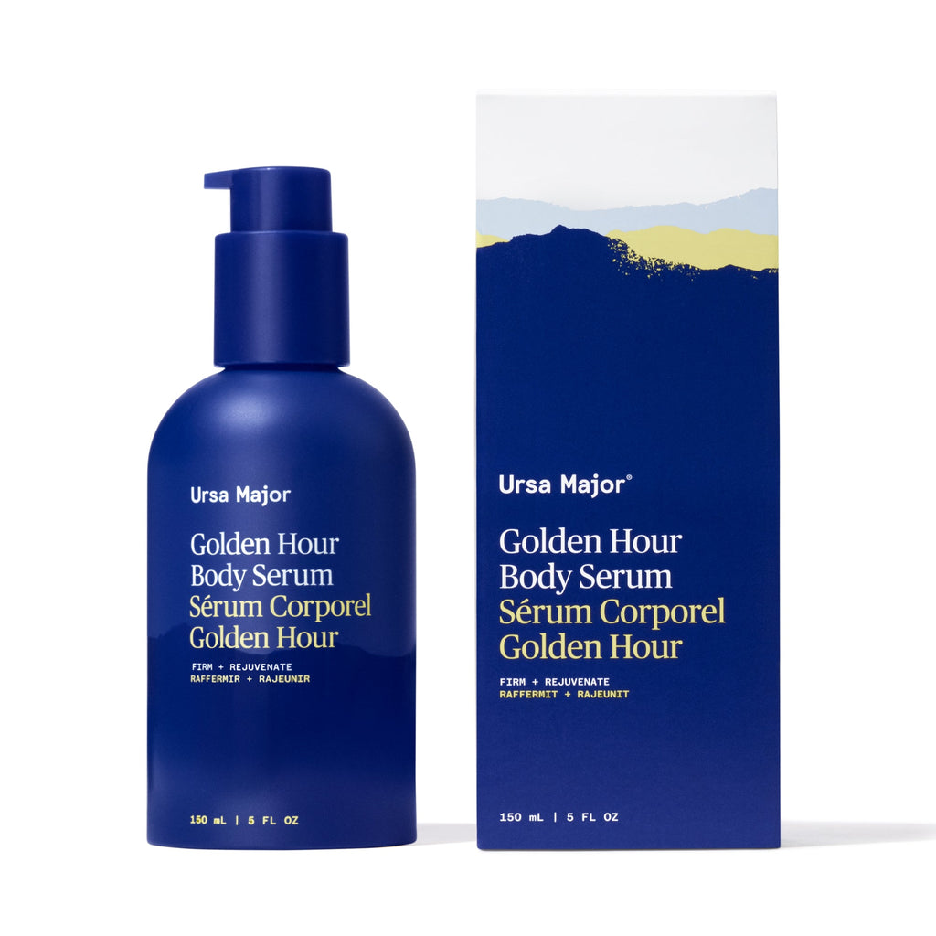 Routine Ready Golden Hour Body Serum for daily home and personal routines with facial skin and sun care