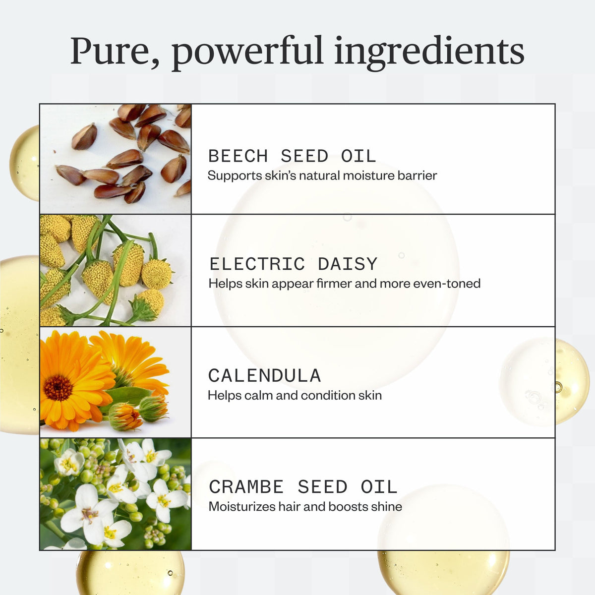 Everyday Home Golden Hour Dry Oil for daily home and personal routines with pantry foods and beverages