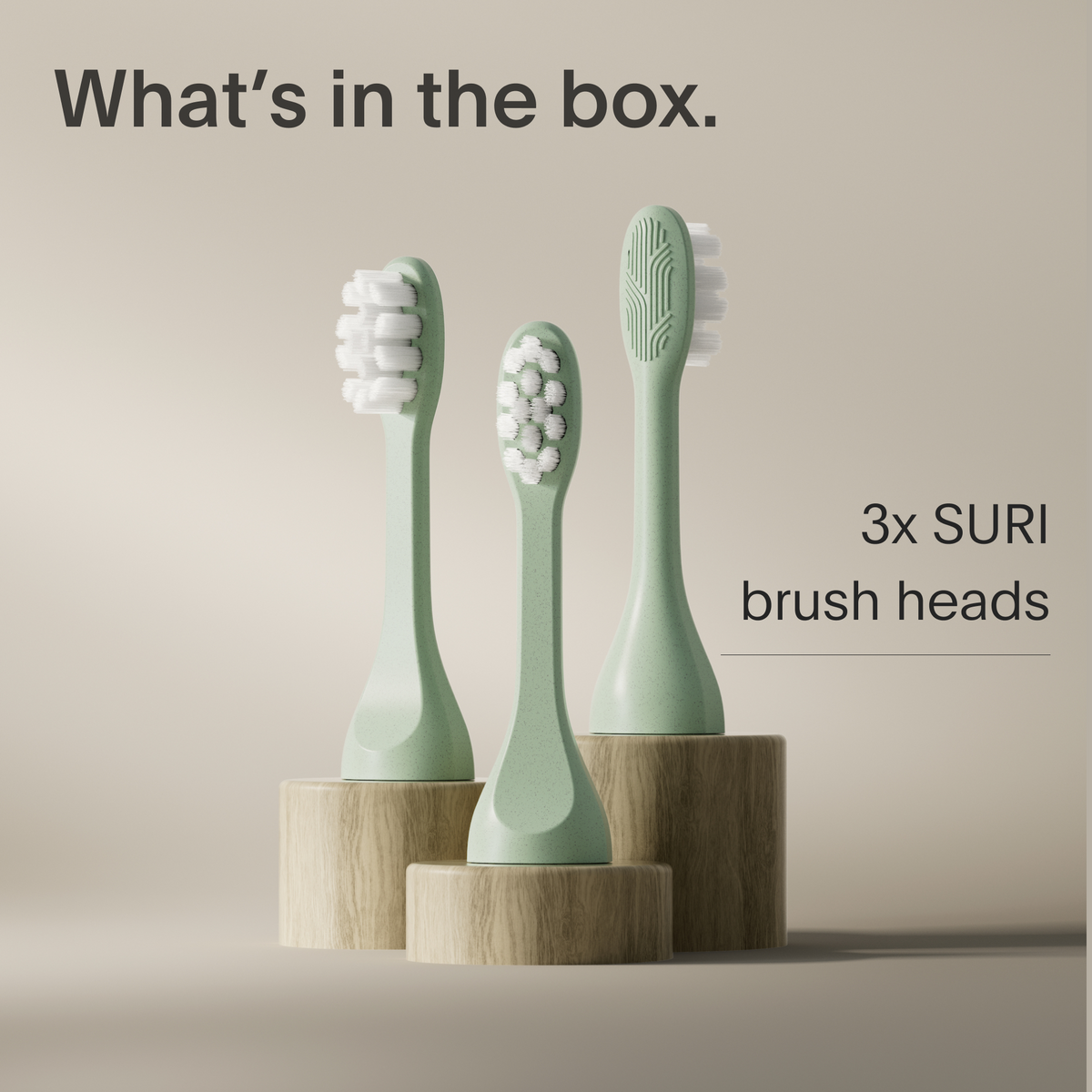 Daily Care Brush Replacement Heads for daily home and personal routines with oral care