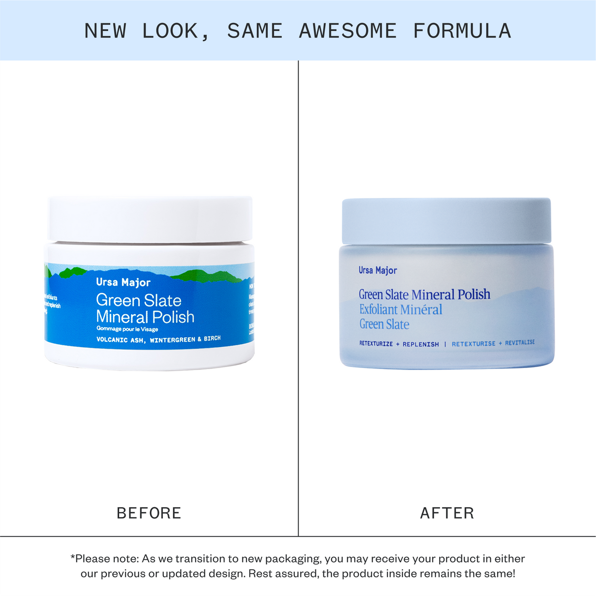 Routine Ready Green Slate Mineral Polish for daily home and personal routines with facial skin and sun care