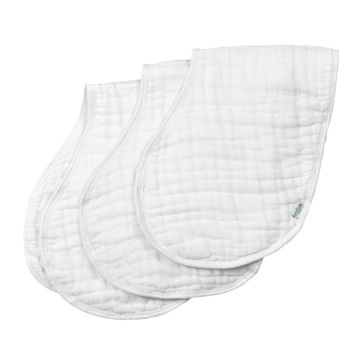 Practical Living fully Certified Organic Cotton Muslin Burp Cloths for daily home and personal routines with general everyday essentials