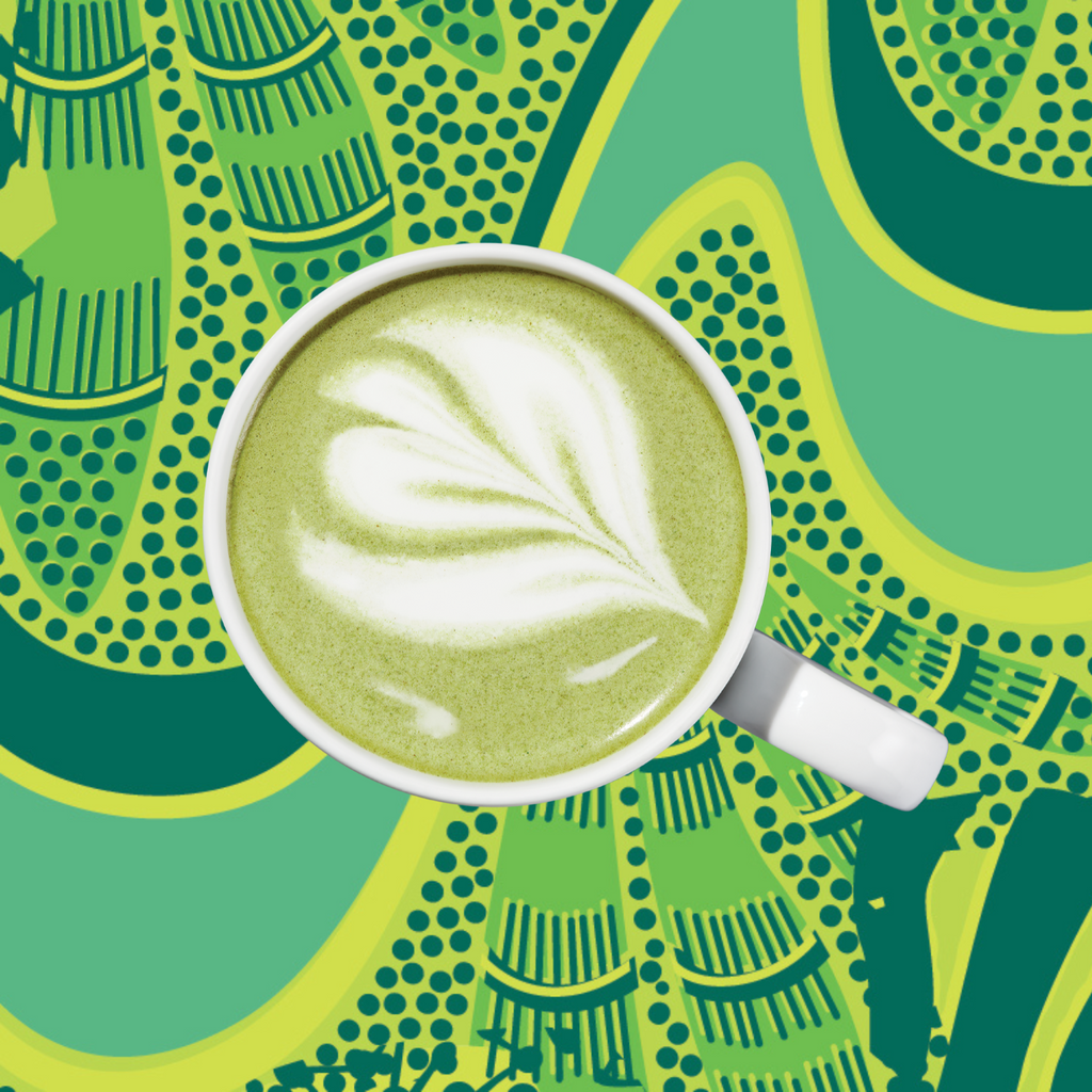 Practical Living Energizing Organic Superfood Latte for daily home and personal routines with pantry foods and beverages