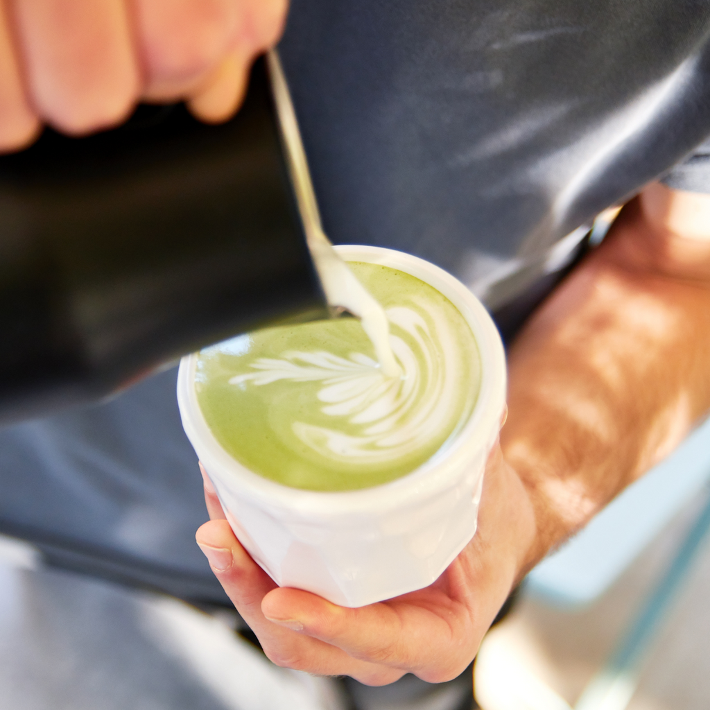 Practical Living Energizing Organic Superfood Latte for daily home and personal routines with pantry foods and beverages