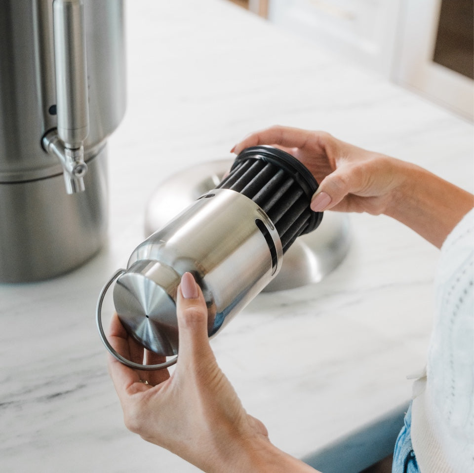 Routine Ready Countertop Water Filtration System for daily home and personal routines with general everyday essentials
