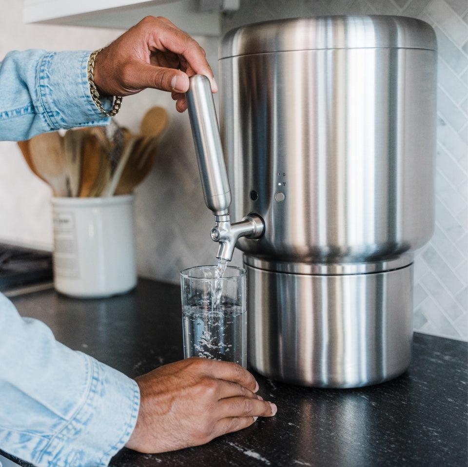 Routine Ready Countertop Water Filtration System for daily home and personal routines with general everyday essentials