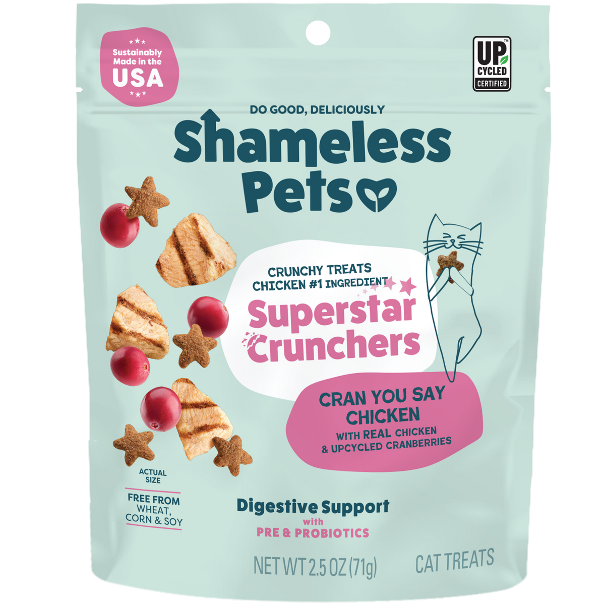 Cran You Say Chicken Cat Treats