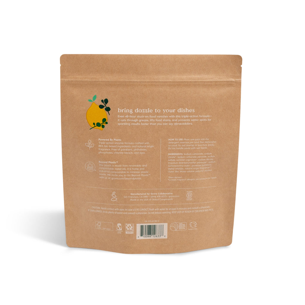 Everyday Home Dishwasher Detergent Packs Triple-Action Clean for daily home and personal routines with cleaning laundry and paper products