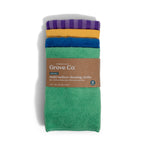 Practical Living Assorted Cleaning Cloths, 4 pack for daily home and personal routines with cleaning laundry and paper products