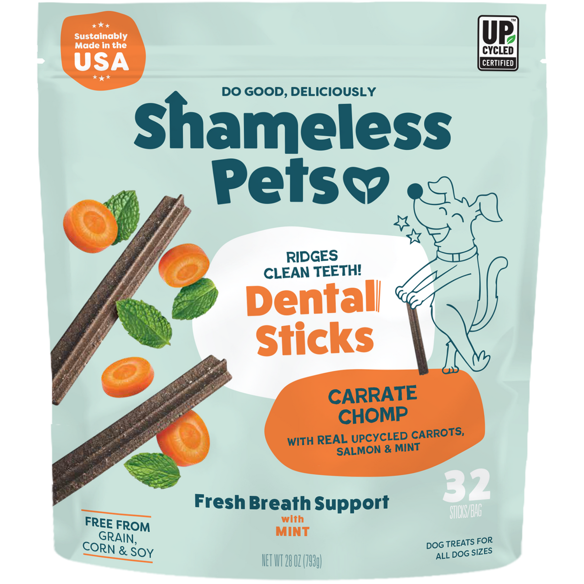 Home Essentials Carrate Chomp Dental Stick for daily home and personal routines with oral care
