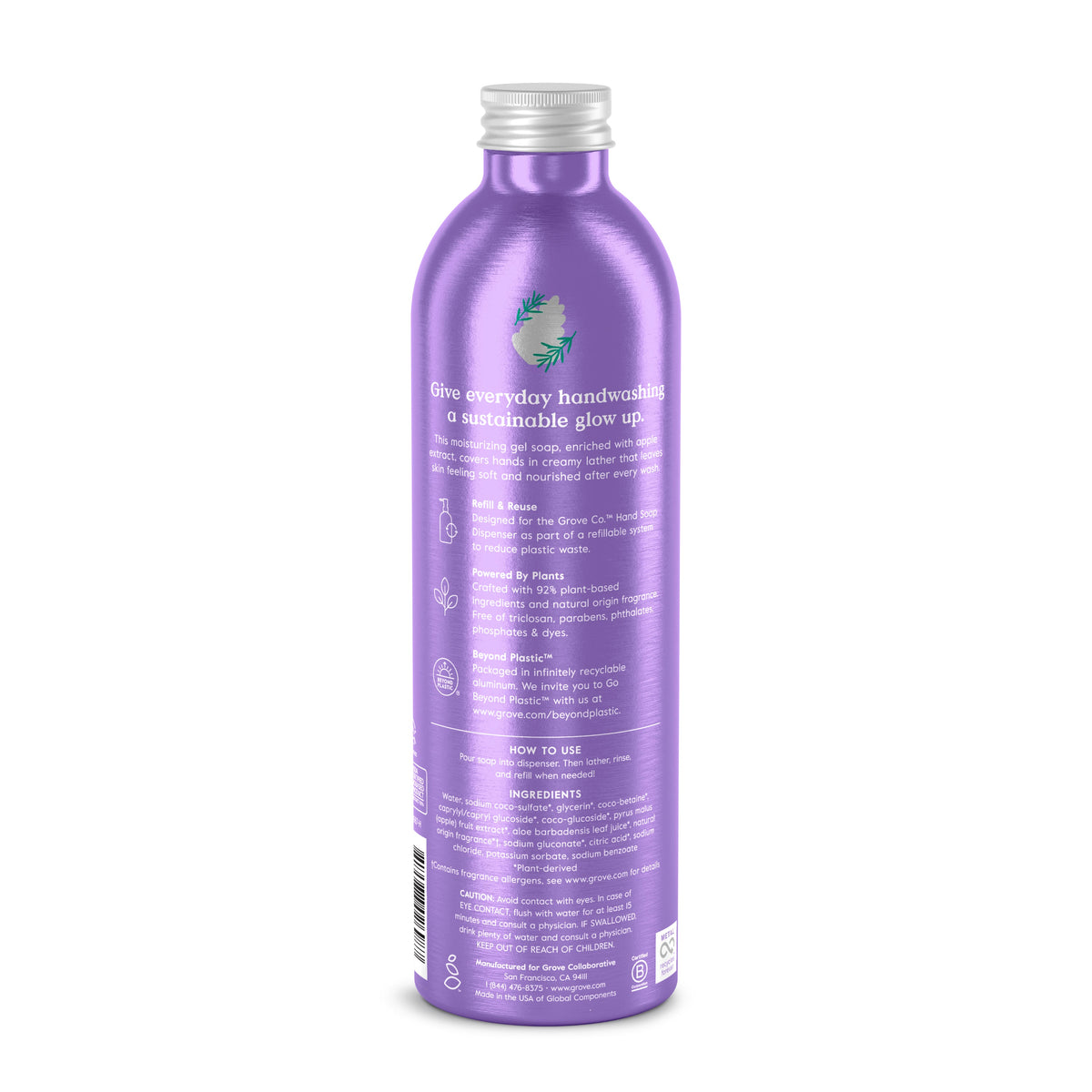 Practical Living Hydrating Hand Soap, Refill - Softens Hands with Every Wash for daily home and personal routines with bath body and hygiene