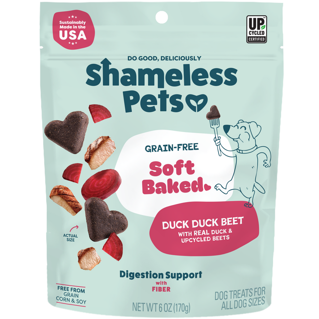 Practical Living Duck Duck Beet Soft-Baked Dog Treats for daily home and personal routines with pet care treats and accessories