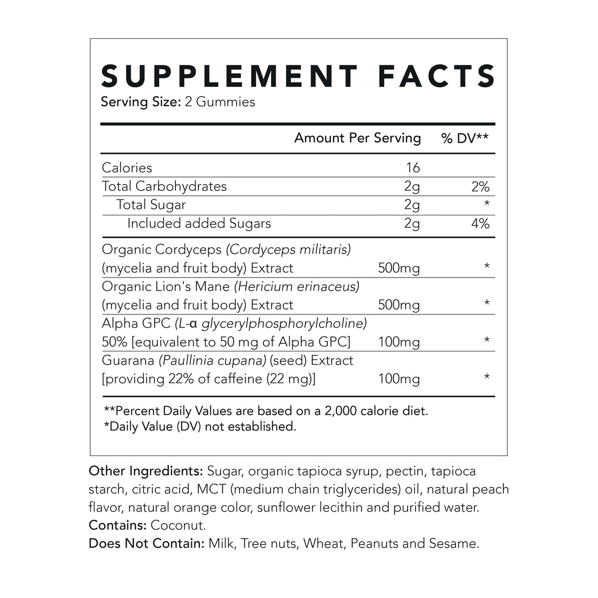 Everyday Home AM Mushroom Gummies - Focus and Energy for daily home and personal routines with general everyday essentials