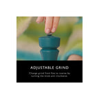 Everyday Home 2-in-1 Kenton Salt and Pepper Mill with Ceramic Grinder for daily home and personal routines with cookware food storage and kitchen tools