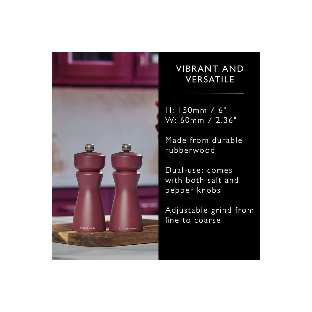 Everyday Home 2-in-1 Kenton Salt and Pepper Mill with Ceramic Grinder for daily home and personal routines with cookware food storage and kitchen tools