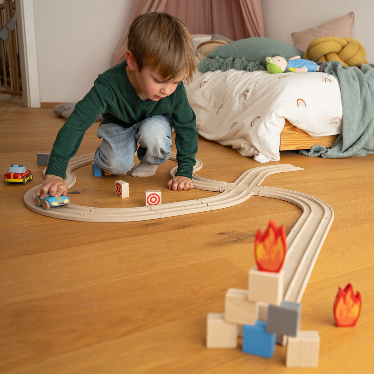 Everyday Home Cars Expansion Set - fully Recycled Materials, 2+ Years for daily home and personal routines with baby care and kids products