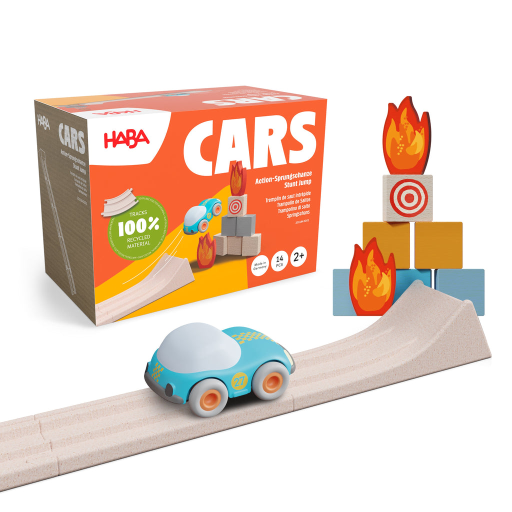 Cars Stunt Action Ramp Set - 100% Recycled Materials, 2+ Years