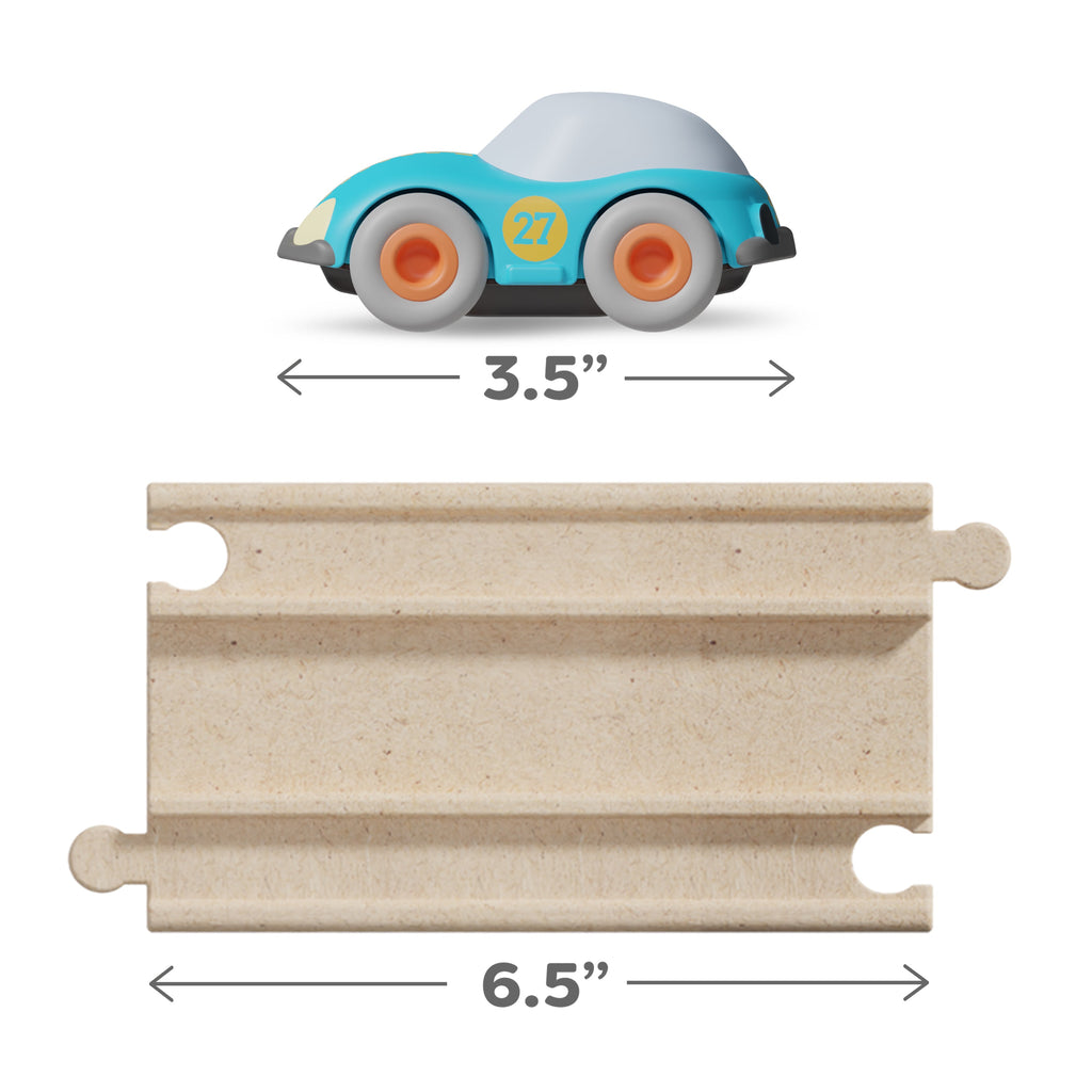 Daily Care Cars Stunt Action Ramp Set - fully Recycled Materials, 2+ Years for daily home and personal routines with baby care and kids products
