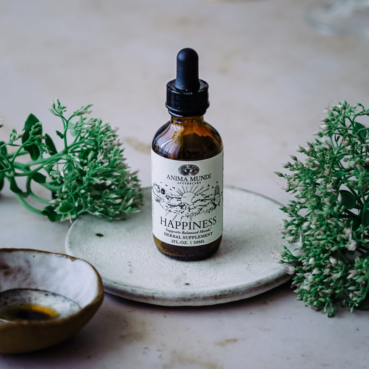 Home Essentials HAPPINESS Tonic, Supports Balanced Moods for daily home and personal routines with general everyday essentials