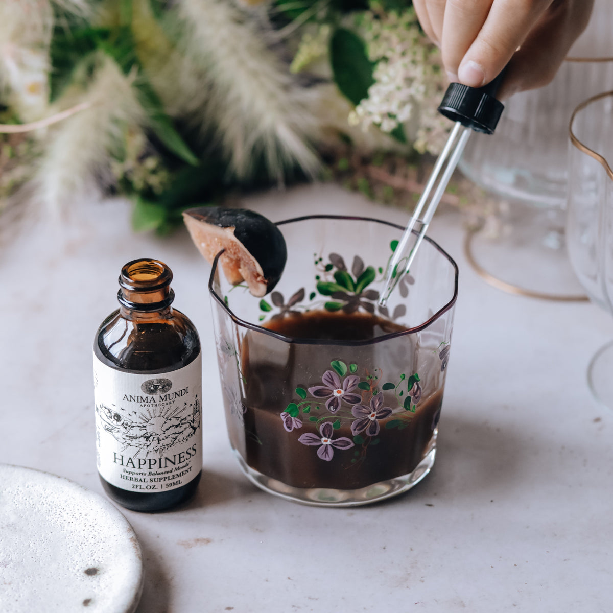 Home Essentials HAPPINESS Tonic, Supports Balanced Moods for daily home and personal routines with general everyday essentials