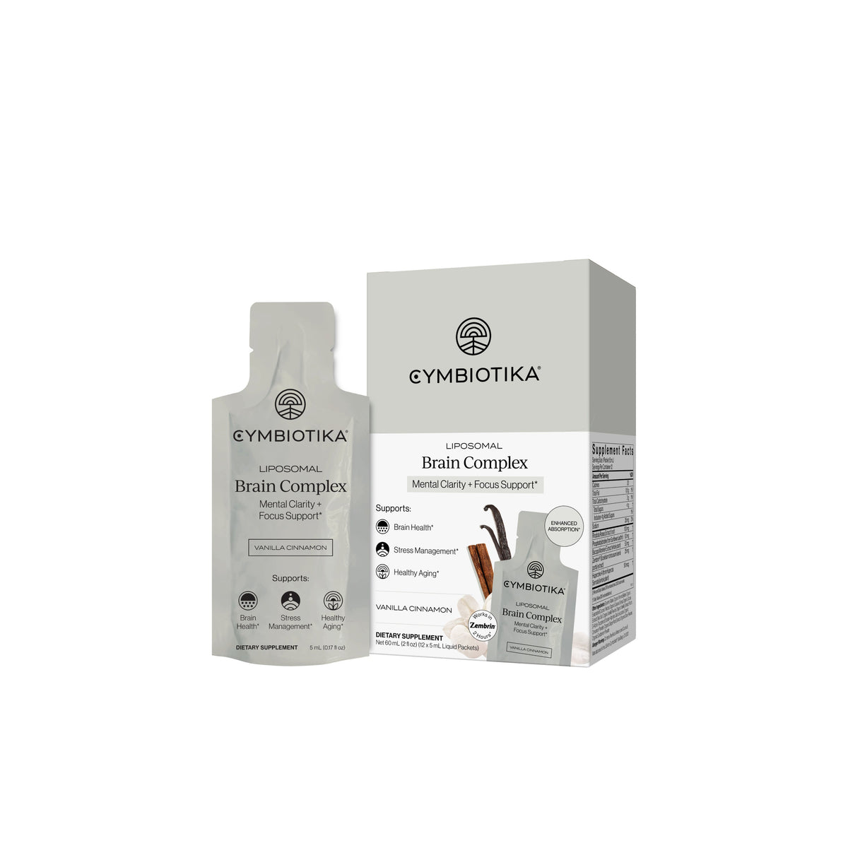 Liposomal Brain Complex Packets - Mental Clarity + Focus Support