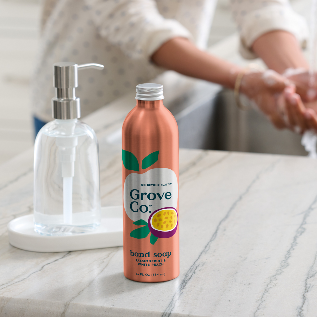 Practical Living Hydrating Hand Soap, Refill - Softens Hands with Every Wash for daily home and personal routines with bath body and hygiene