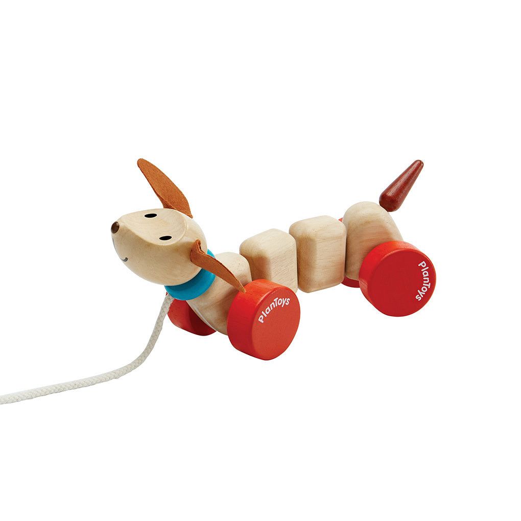 Happy Puppy Pull Toy for Toddlers
