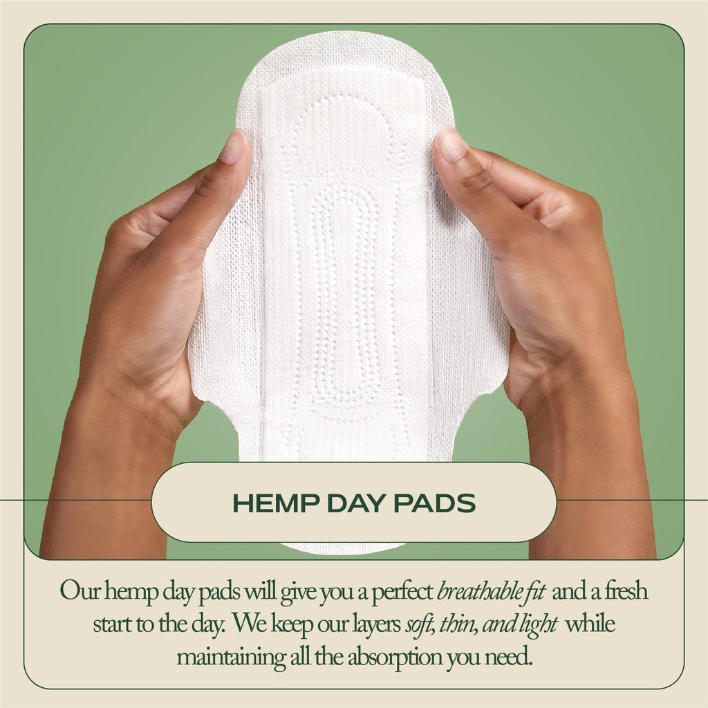 Daily Care Hemp Regular Pad for daily home and personal routines with bath body and hygiene