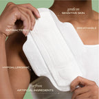 Daily Care Hemp Regular Pad for daily home and personal routines with bath body and hygiene