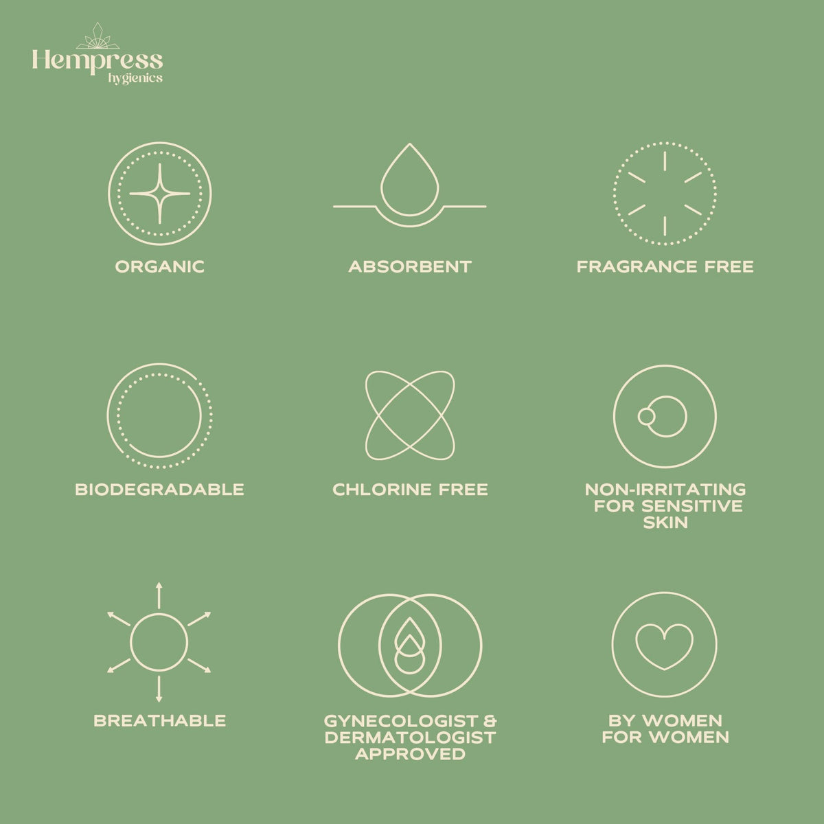 Routine Ready Hemp Overnight Pads for daily home and personal routines with bath body and hygiene