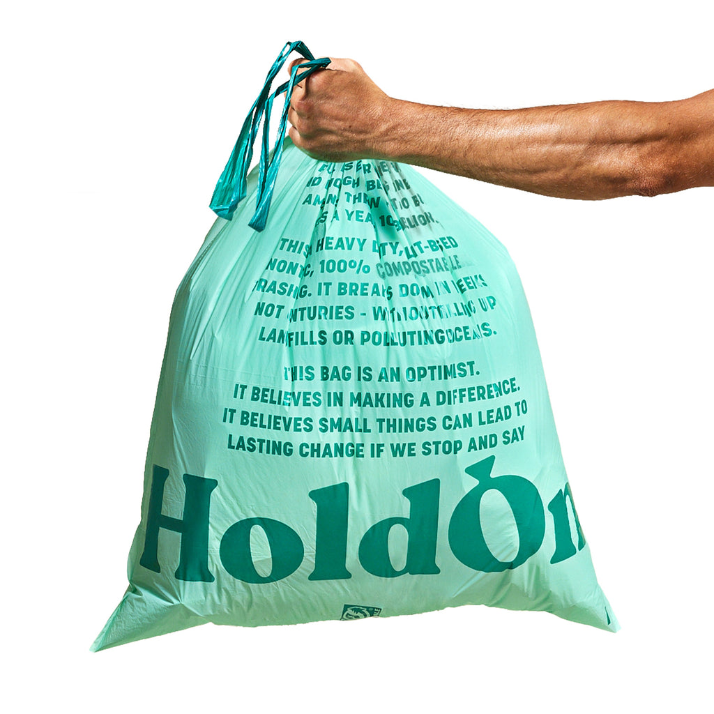 Practical Living Compostable Tall Kitchen Bags, 13 gal - Unscented for daily home and personal routines with cleaning laundry and paper products