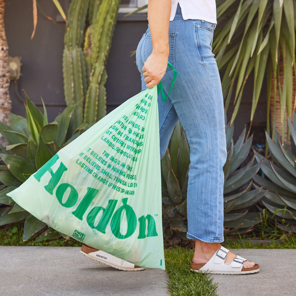 Practical Living Compostable Tall Kitchen Bags, 13 gal - Unscented for daily home and personal routines with cleaning laundry and paper products