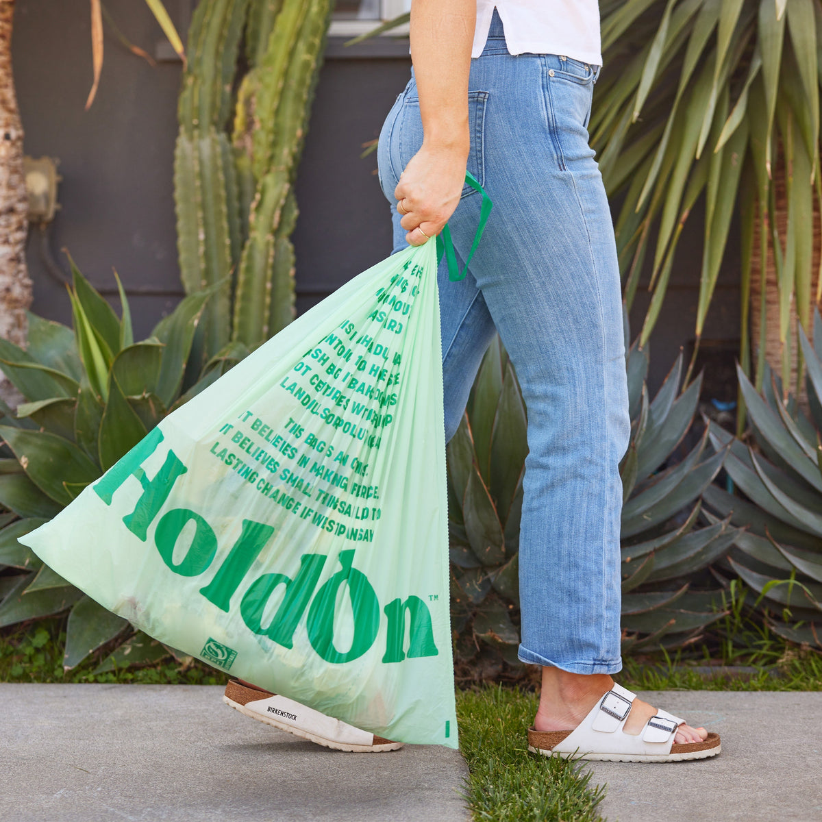Practical Living Compostable Tall Kitchen Bags, 13 gal - Unscented for daily home and personal routines with cleaning laundry and paper products