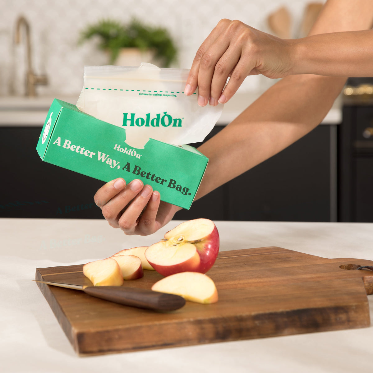 Routine Ready Compostable Snack Bags - Freezer Safe for daily home and personal routines with cookware food storage and kitchen tools