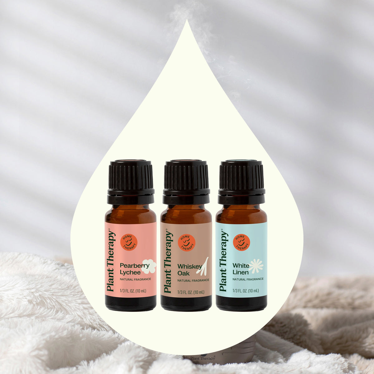 Home Essentials Home Aroma Trio Set for daily home and personal routines with pantry foods and beverages