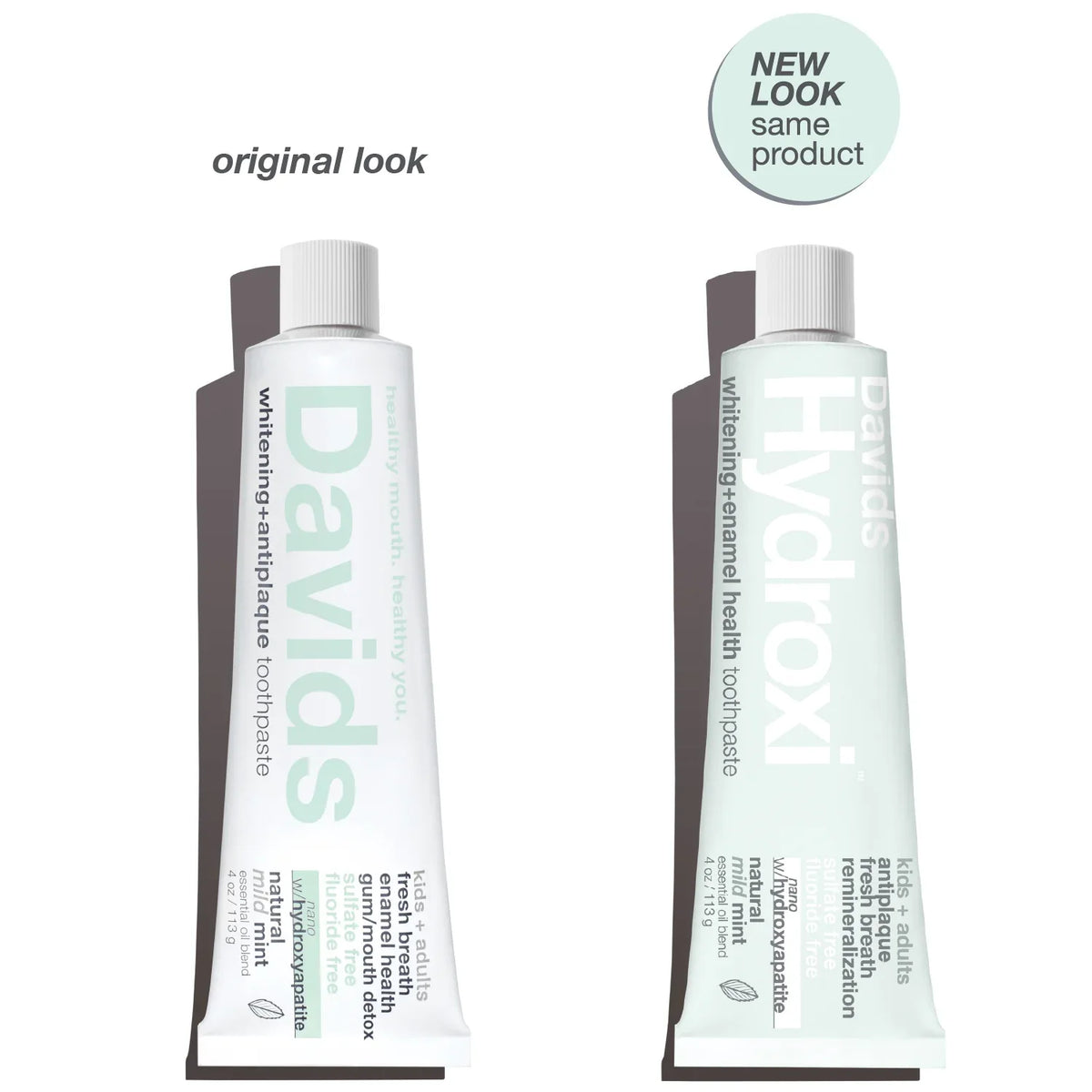 Home Essentials Kids + Adults Toothpaste Hydroxi Whitening + Enamel Health for daily home and personal routines with oral care